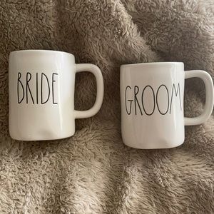 Rae Dunnn Bride and Groom Mug set